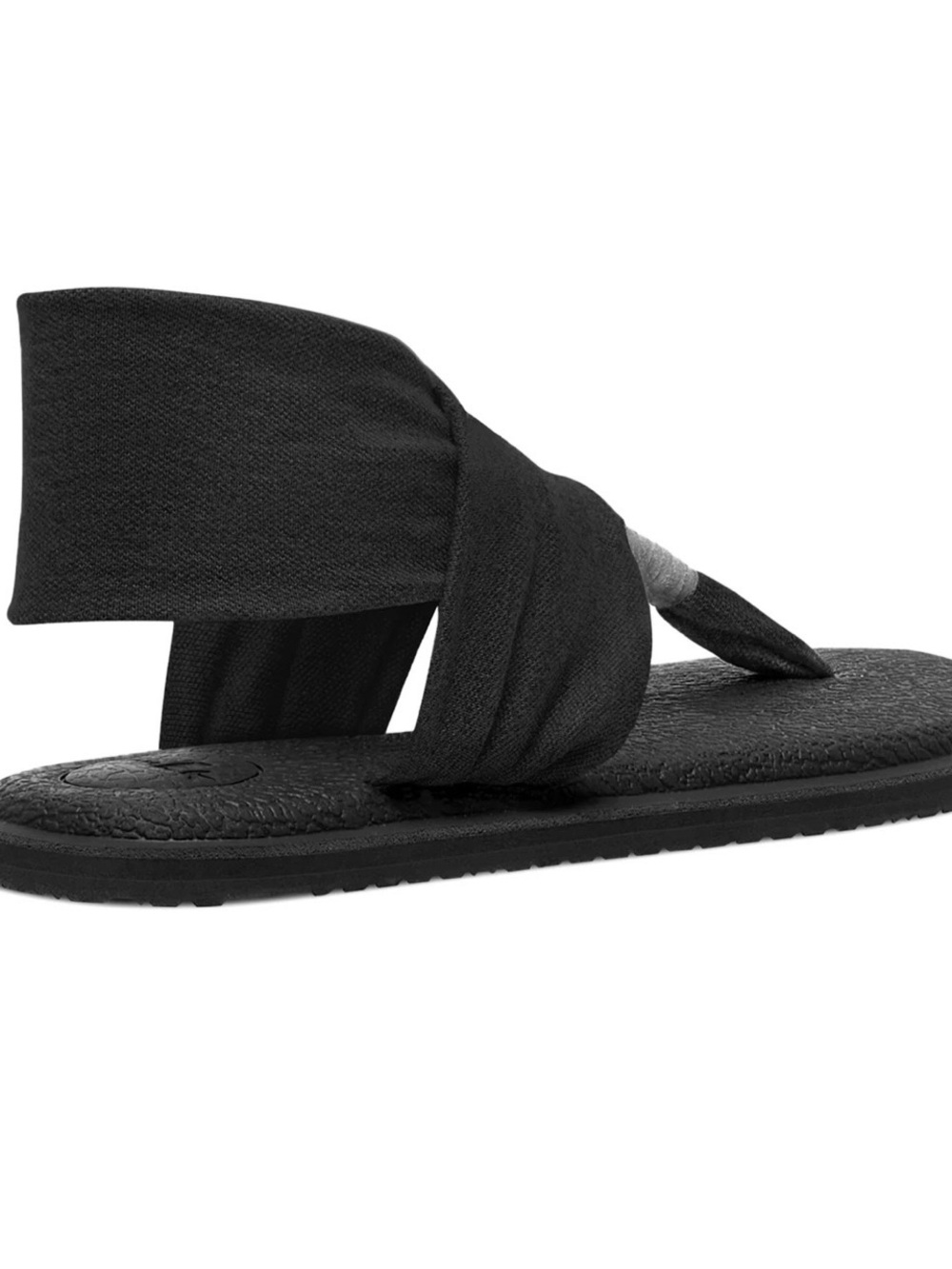 Bundle of 2 Sanuk Yoga Sling 2 Sandals in Black and Maroon colors - Picture 7 of 9